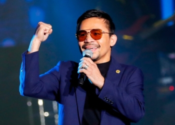 MANNY PACQUIAO SE LANZA POR LA PRESIDENCIA DE FILIPINAS