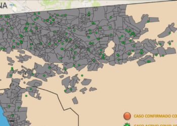 CUATRO COLONIAS CONCENTRAN CASOS ACTIVOS DE COVID EN TIJUANA