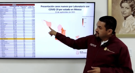 Reportan dos pequeños internados por covid en BC