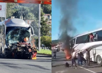 AUTOBúS SIN FRENOS CHOCA AUTOS; DEJA VíCTIMAS