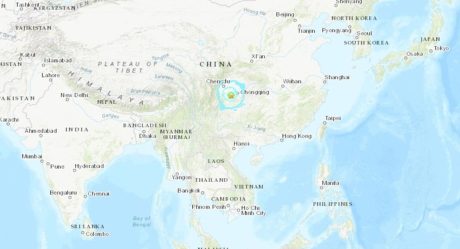 Terremoto de 6,0 sacude a China