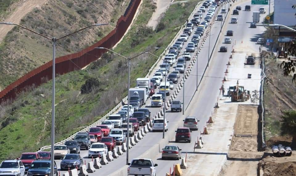 MEDIDAS EN CRUCE FRONTERIZO INCREMENTAN TRáFICO EN TIJUANA