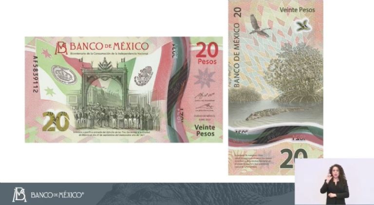 Billete de 20 pesos dice adiós a Benito Juárez para darle paso a un proceso histórico de México anuncio Banxico