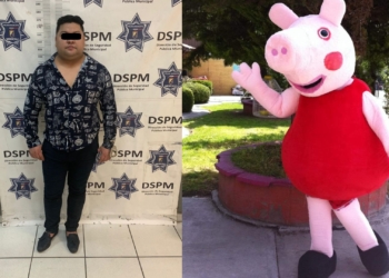 LO DETIENEN POR ATACAR Y DEJAR INCONSCIENTE A 'PEPA PIG'