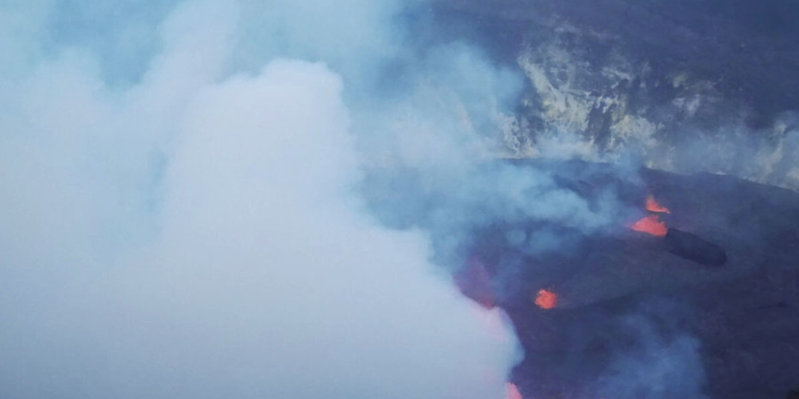 VOLCáN KILAUEA ENTRA EN ERUPCIóN