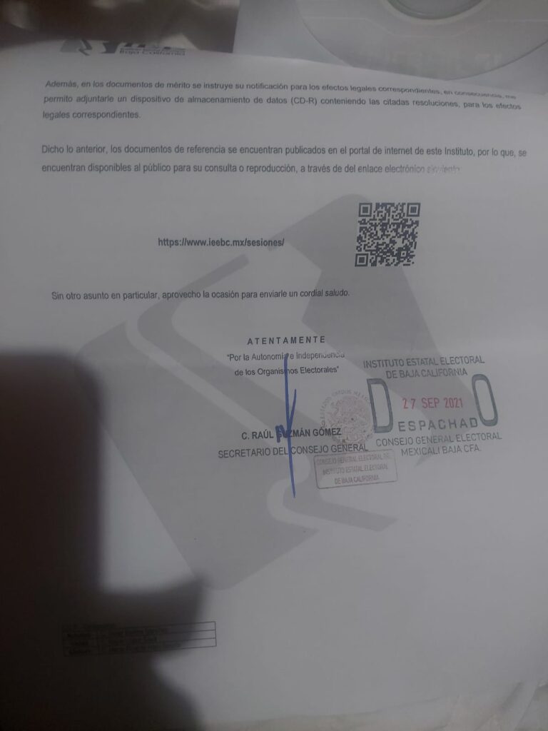 IEEBC DESESTIMA QUEJAS CONTRA ARTURO GONZáLEZ