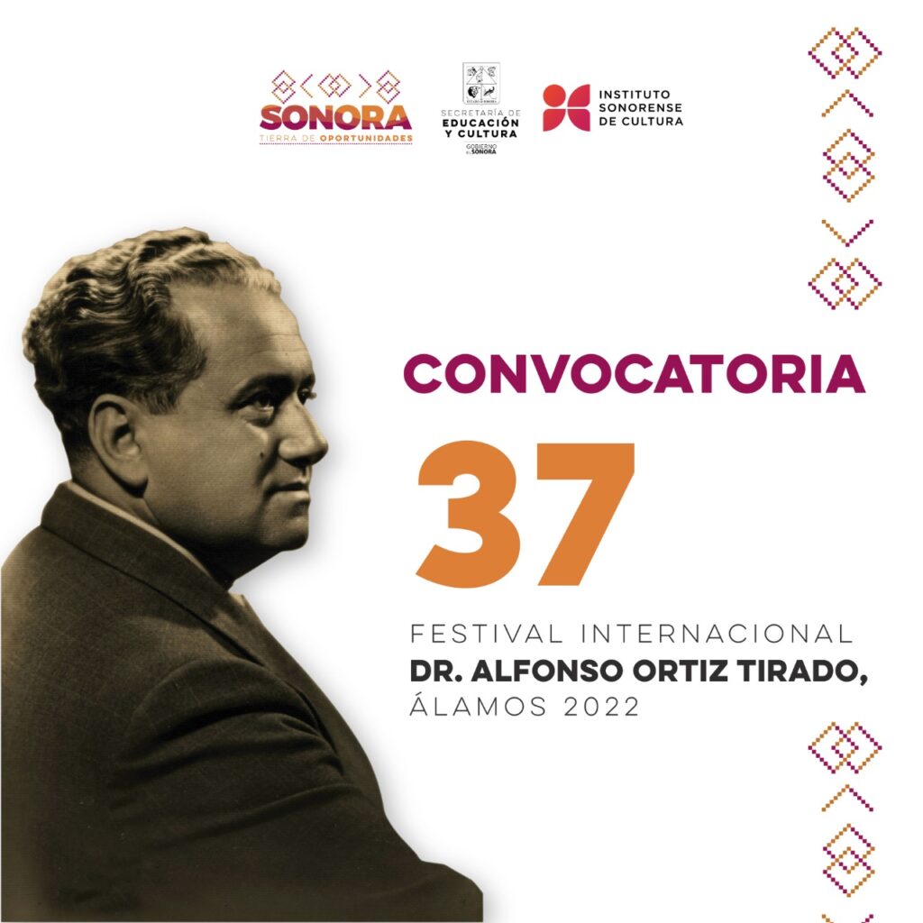 ISC LANZA CONVOCATORIA PARA FESTIVAL ALFONSO ORTIZ TIRADO