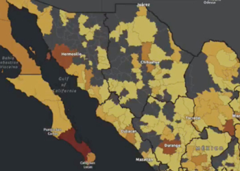 SUMAN 3 MUNICIPIOS DE BC EN TOP 20 CON MáS CASOS ACTIVOS