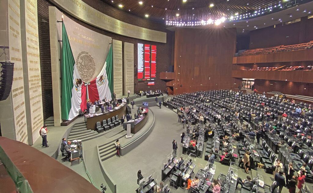 congreso de la unión con diputados federales