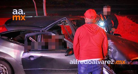 Automovilista ebrio choca y muere acompañante