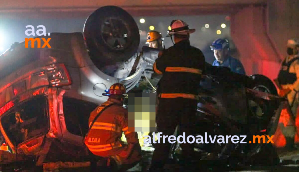 Fallecen-jóvenes-tras-caer-de-puente-hacia-Vía-Rápida-hay-un-herido