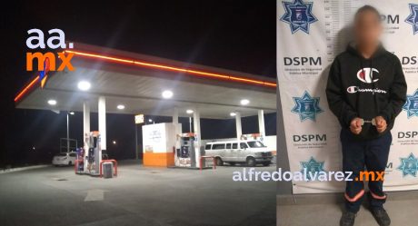 Detienen a despachador de gasolinera por abuso sexual
