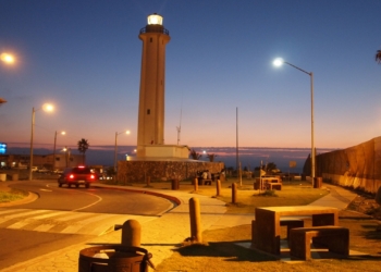 ABANDONAN TAMBO CON CRáNEO CERCA DE EL FARO EN PLAYAS