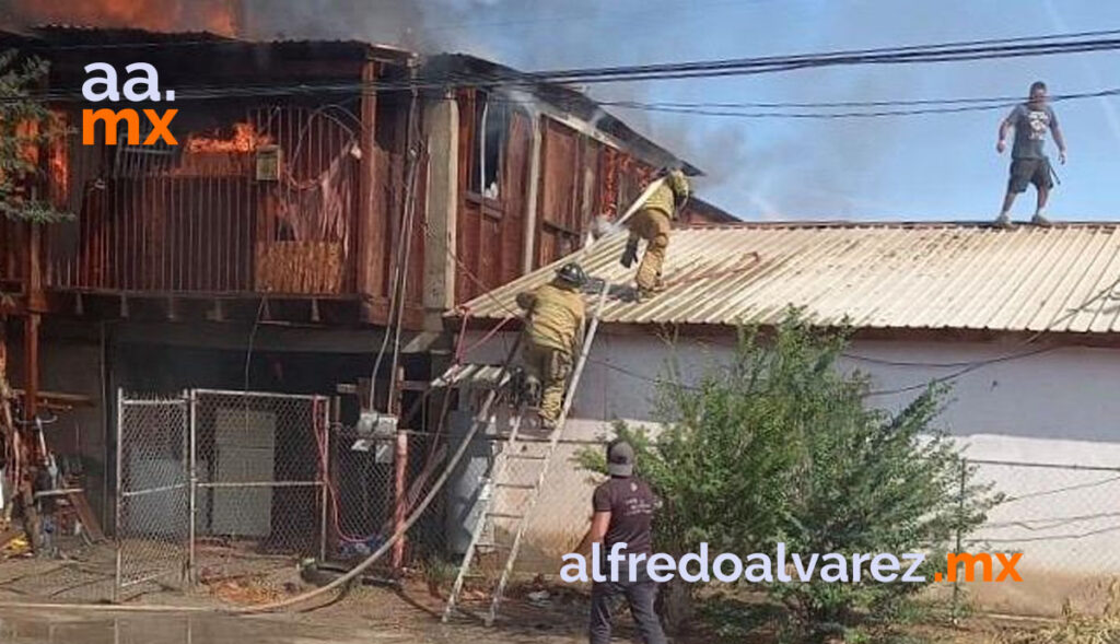 RIñA TERMINA EN INCENDIO DE VIVIENDA; CAE AGRESOR