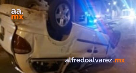 Automovilista pierde la vida en volcadura