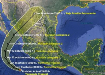 TORMENTA TROPICAL 'PAMELA' SE FORMA FRENTE A COSTAS DEL PACíFICO