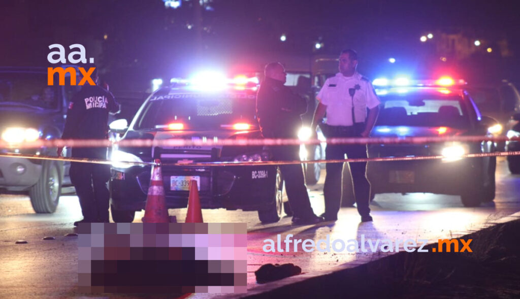 FALLECE ATROPELLADO A METROS DE PUENTE PEATONAL