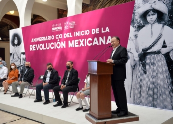 CONMEMORA DURAZO 111º ANIVERSARIO DE LA REVOLUCIóN MEXICANA