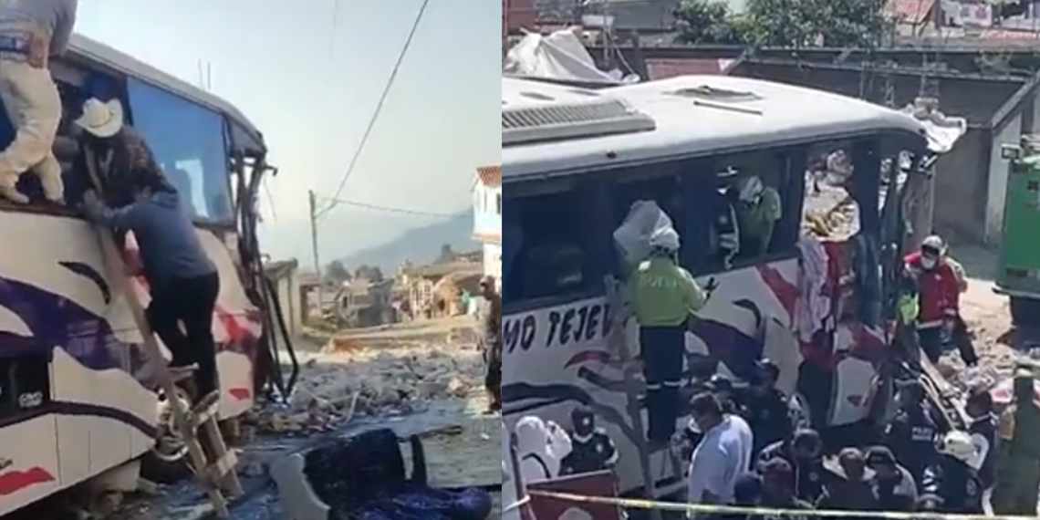 VIDEO: CAMIóN SE QUEDA SIN FRENOS; MUEREN 19 PERSONAS