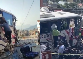 VIDEO: CAMIóN SE QUEDA SIN FRENOS; MUEREN 19 PERSONAS