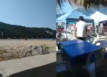 VIDEO: ATAQUE ARMADO DEJA MUERTO Y HERIDO EN LA PLAYA