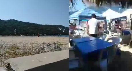 VIDEO: Ataque armado deja muerto y herido en la playa