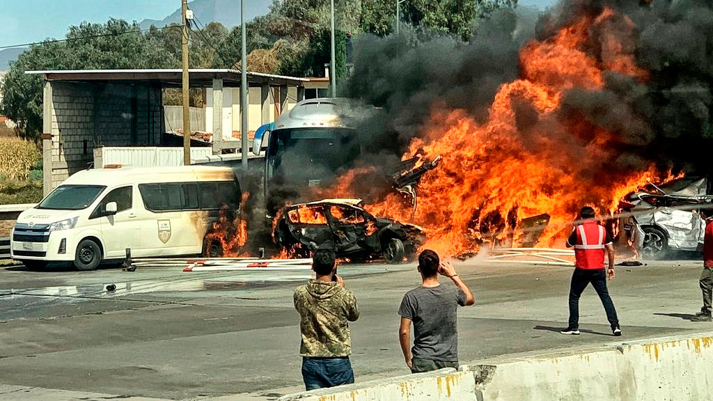 Accidente Mexico Puebla