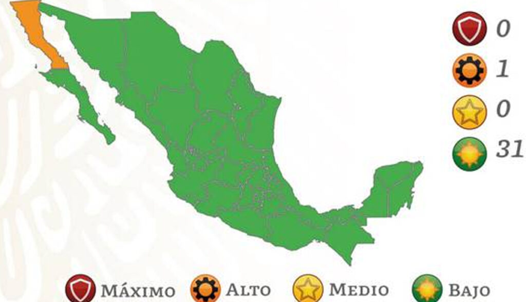 BC-el-único-estado-de-México-en-naranja-en-el-Semáforo-Covid-19