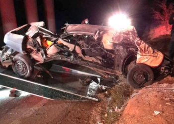 FALLECEN CINCO JóVENES EN ACCIDENTE OCURRIDO EN NOGALES