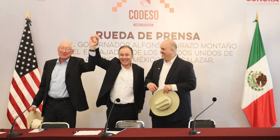 SEGURIDAD, INVERSIONES Y TURISMO, TEMAS ENTRE SONORA Y EU