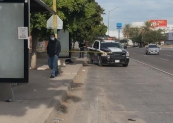 ENCUENTRAN PERSONA SIN VIDA EN PARADA DE CAMIONES