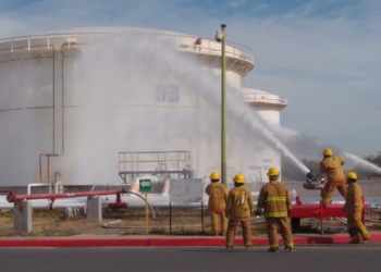 REALIZAN SIMULACRO PEMEX Y PROTECCIóN CIVIL SONORA