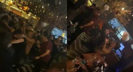 Revelan VIDEO de intensa balacera en bar de Culiacán