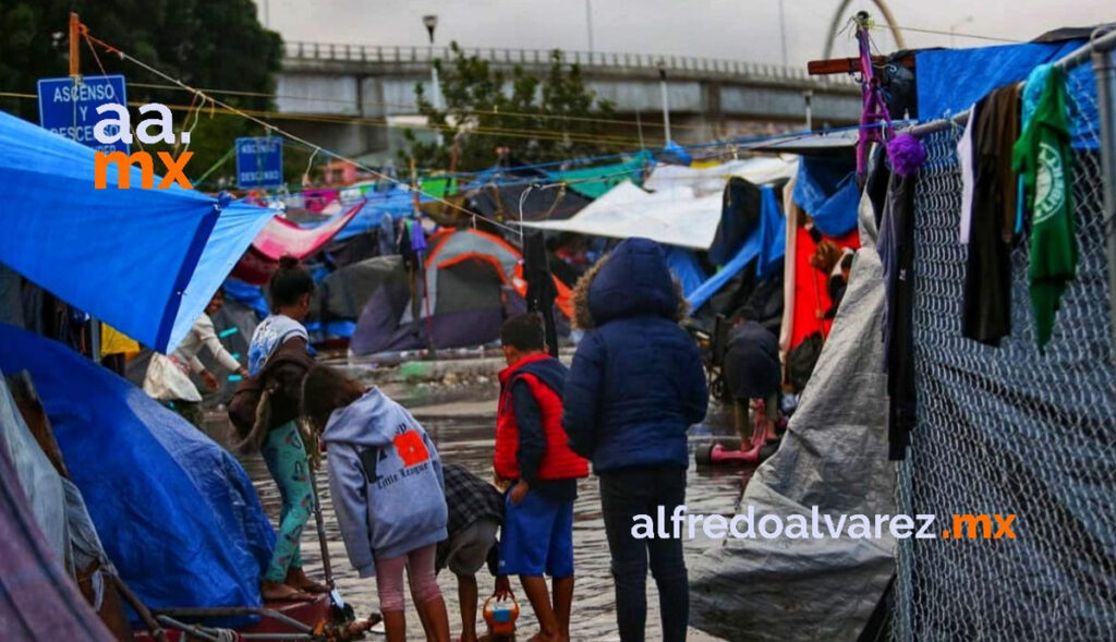 Retirarían-a-migrantes-de-El-Chaparral-por-condiciones-meteorológicas
