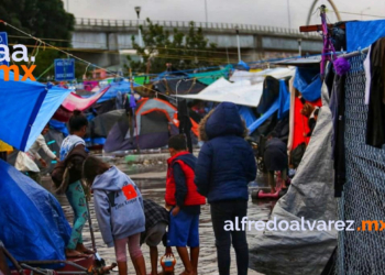 RETIRARíAN A MIGRANTES DE 'EL CHAPARRAL' POR CONDICIONES METEOROLóGICAS