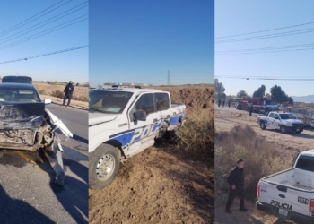 CHOCAN POLICíAS Y LADRONES EN MEXICALI