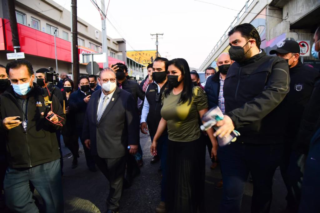 MONTSERRAT CABALLERO REGRESA AL CAMPAMENTO 'EL CHAPARRAL'