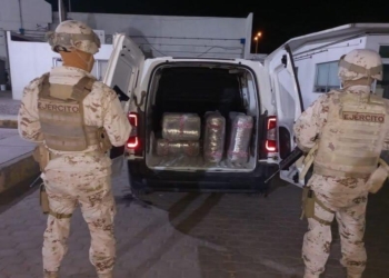 EJéRCITO REALIZA FUERTE DECOMISO DE DROGAS EN MEXICALI