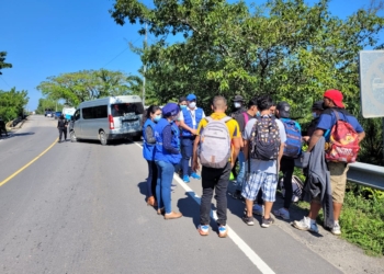 SALE DE HONDURAS LA PRIMERA CARAVANA MIGRANTE DEL 2022