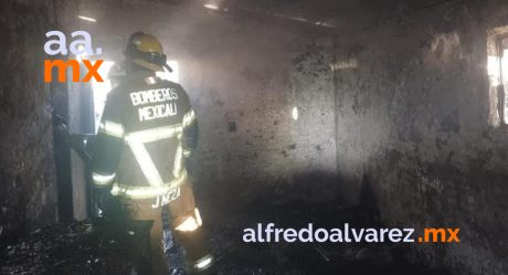 Muere abuelita en incendio de vivienda