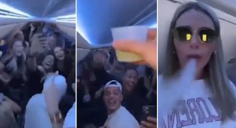  Investigan fiestón de influencers canadienses a bordo de avión