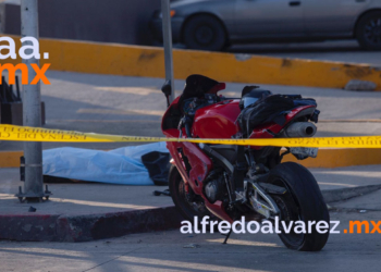 FALLECE JOVEN MOTOCICLISTA TRAS CHOQUE