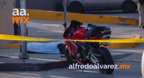 Fallece joven motociclista tras choque