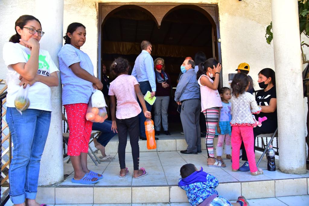 AUTORIDADES DE MIGRACIóN DE TIJUANA Y MICHOACáN VISITAN ALBERGUES