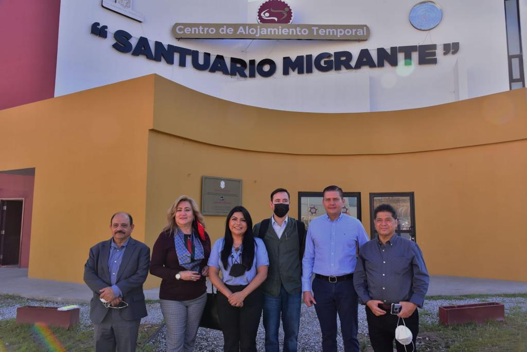 AUTORIDADES DE MIGRACIóN DE TIJUANA Y MICHOACáN VISITAN ALBERGUES