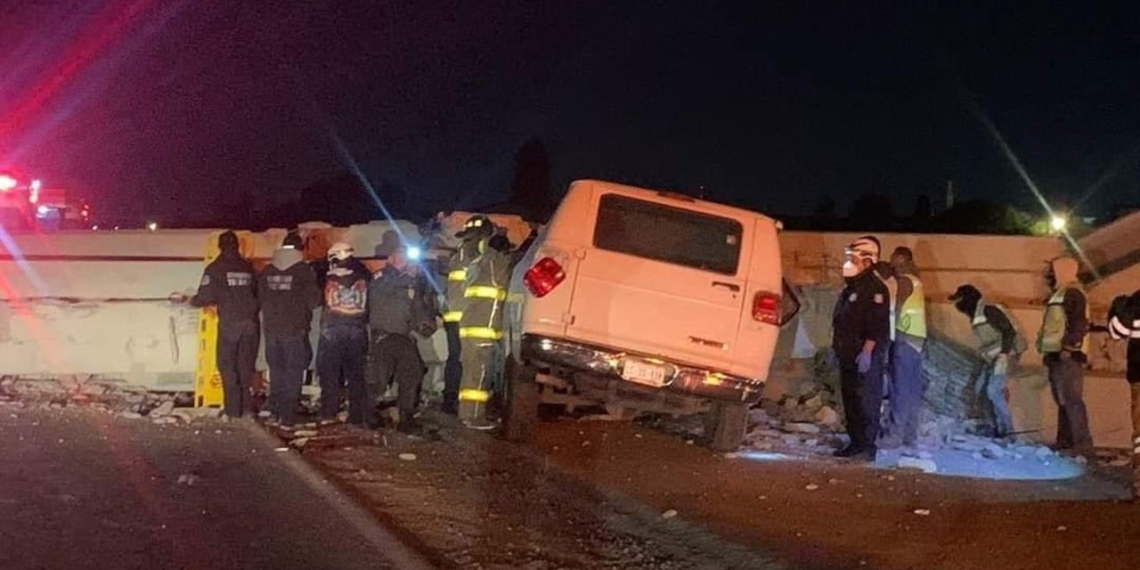 VIDEO: COLAPSA PUENTE EN LA AUTOPISTA MéXICO-PACHUCA