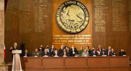 Celebra Gobernador Durazo 105 aniversario de la Constitución