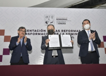 GOBERNADOR DURAZO BUSCA REFORMAS INSTITUCIONALES PARA SONORA