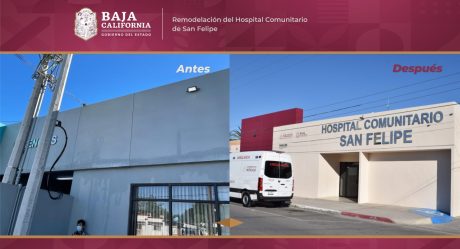 Avanza equipamiento de hospital comunitario de San Felipe