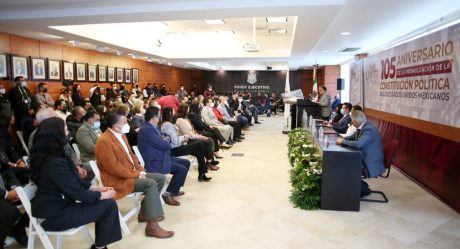 Conmemora BC el 105 Aniversario de la Constitución Mexicana